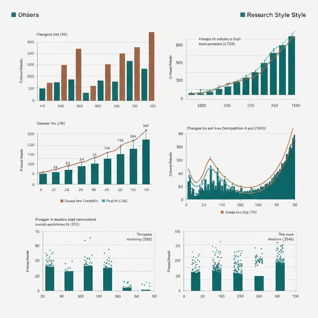 Research data visualization of strength and muscle changes